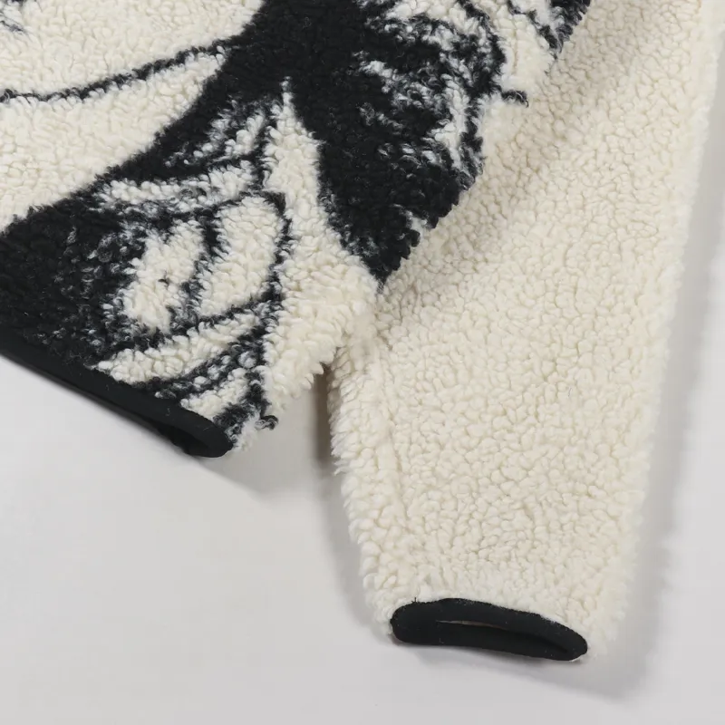 Stussy Venus Jacquard Sherpa Jacket Natural-6