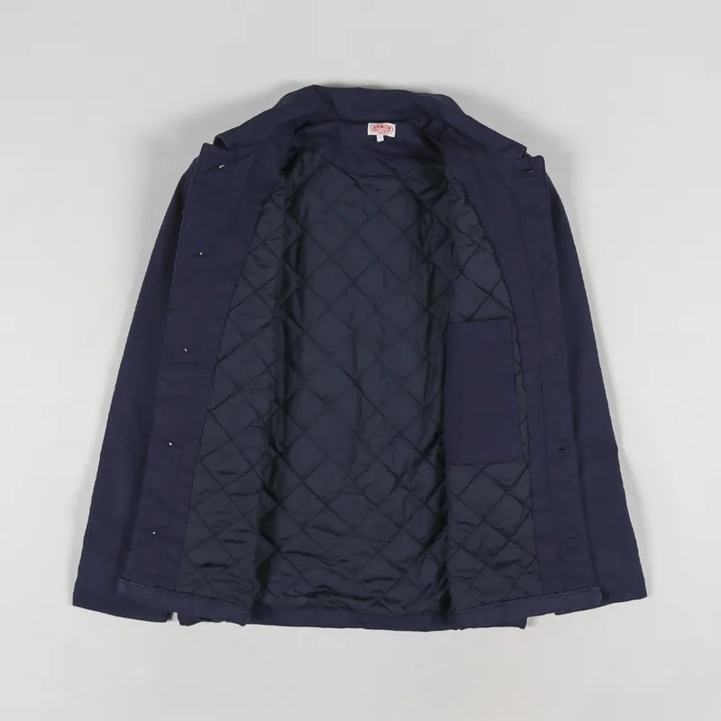 Armor Lux Quilted Fisherman Jacket Navire-1