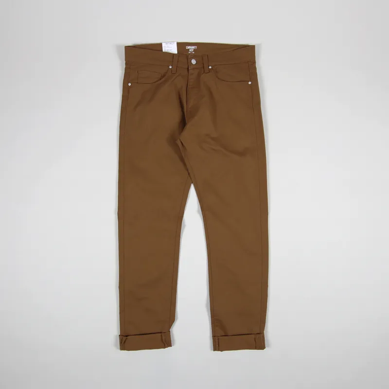 Norse Store  Shipping Worldwide - Carhartt WIP Simple Pant - Hamilton Brown  Rinsed