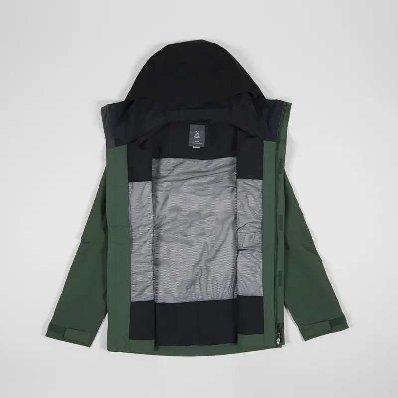 Haglofs Vide GTX Jacket Fjell Green True Black-1