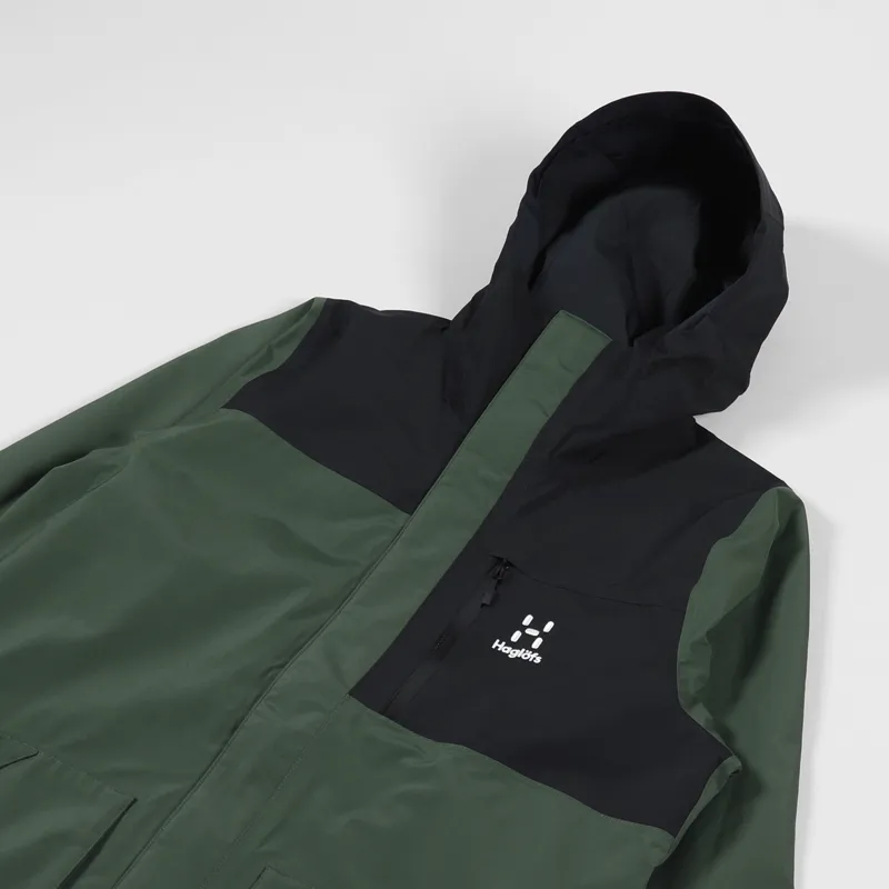 Haglofs Vide GTX Jacket Fjell Green True Black-3