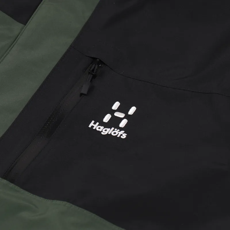 Haglofs Vide GTX Jacket Fjell Green True Black-7