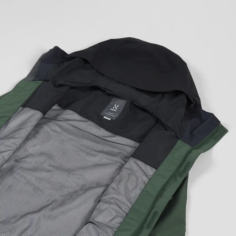 Haglofs Vide GTX Jacket Fjell Green True Black-4