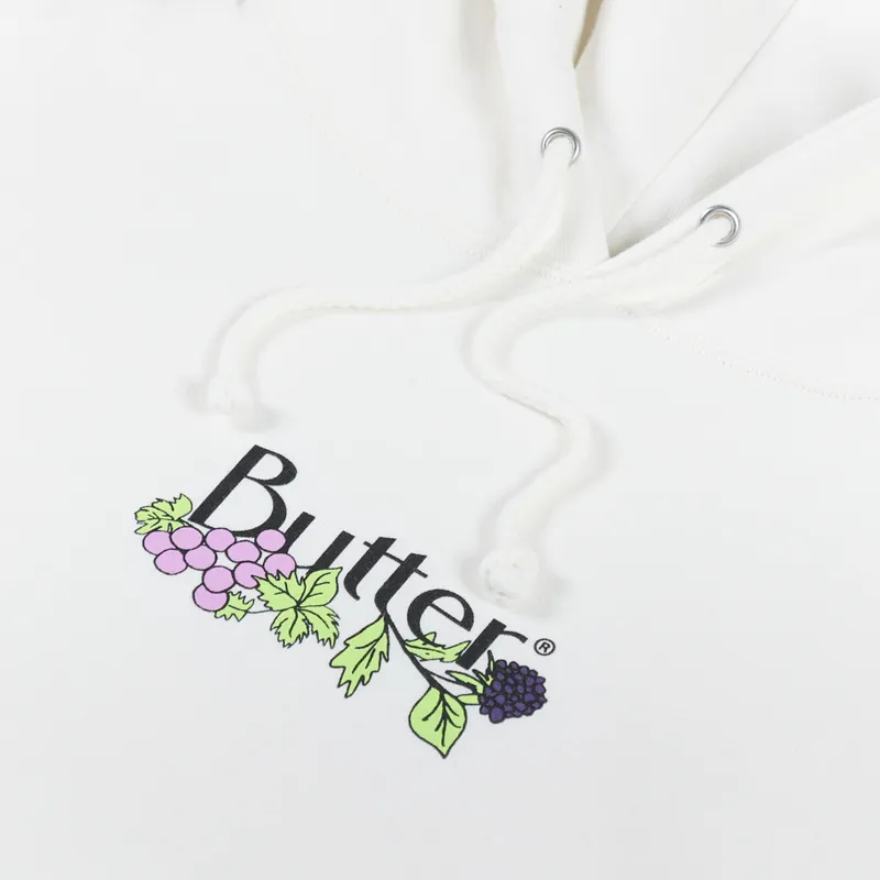 Butter Goods Vine Classic Hoodie White-5