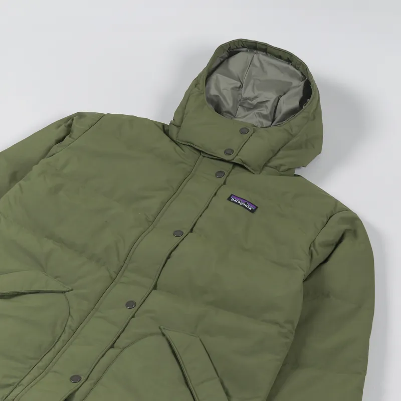 Patagonia Womens Downdrift Winter Parka Wyoming Green