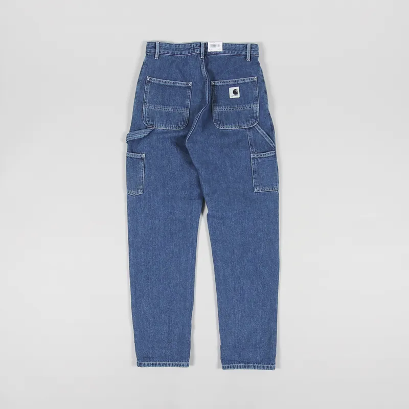 ligning Hjemløs storhedsvanvid Carhartt WIP Womens Denim Pierce Pants Blue Stone Washed Jeans