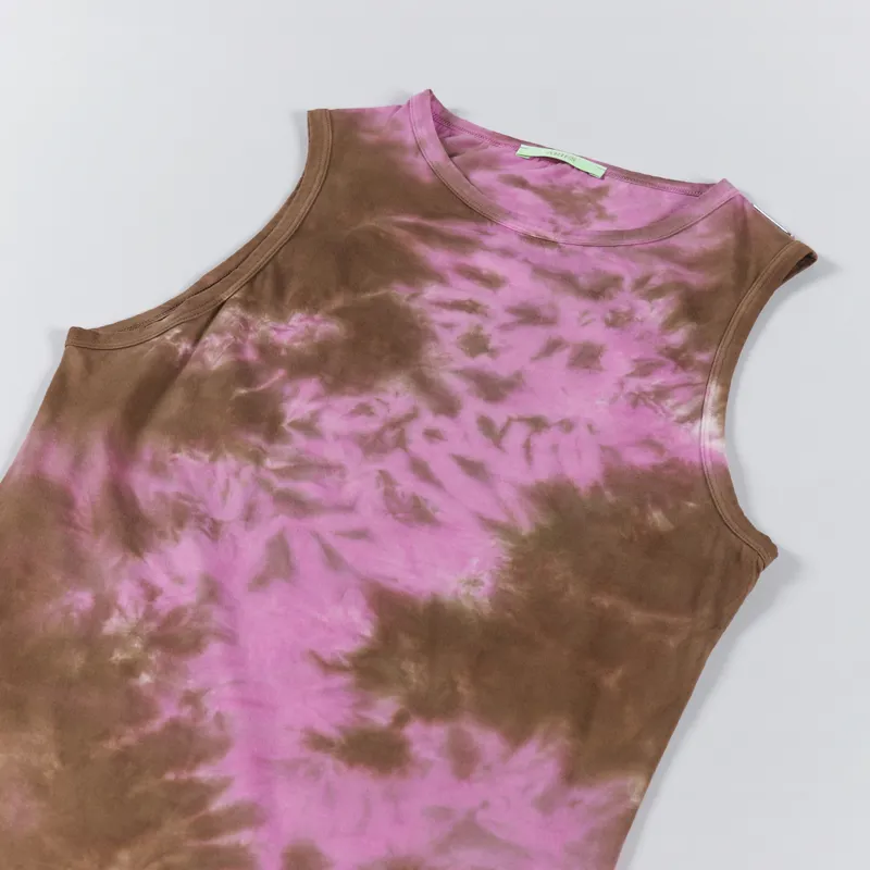 Aries Womens Tie Dye Cotton Vest Multi-4