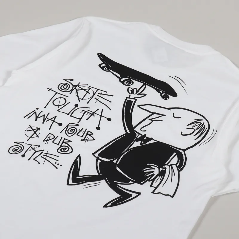Stussy Waiter T Shirt White-2