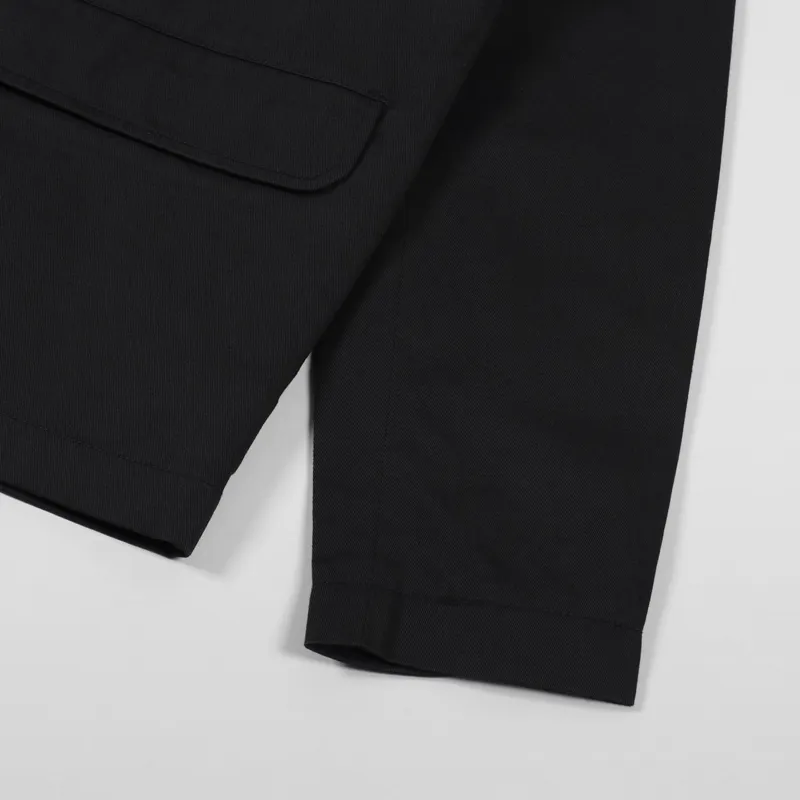 Universal Works Warmus Jacket Black Twill-6
