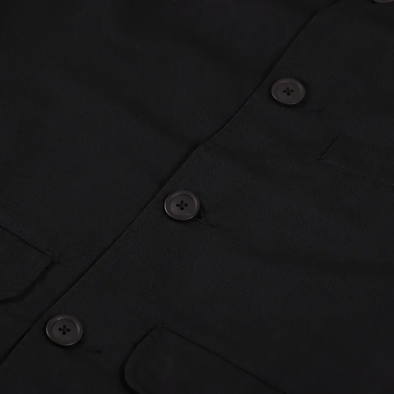 Universal Works Warmus Jacket Black Twill-7