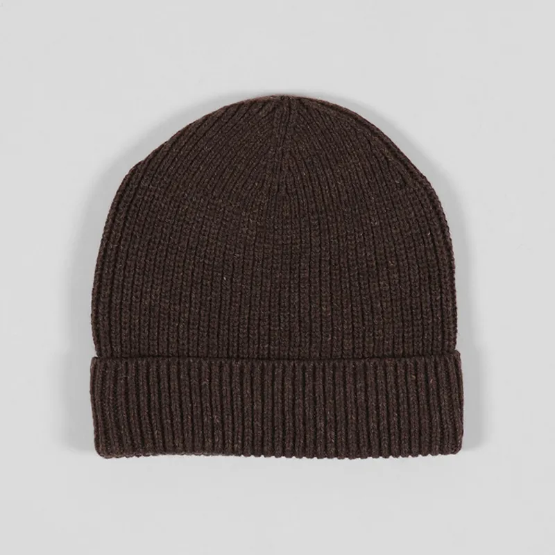 Universal Works Watch Cap Chocolate-1