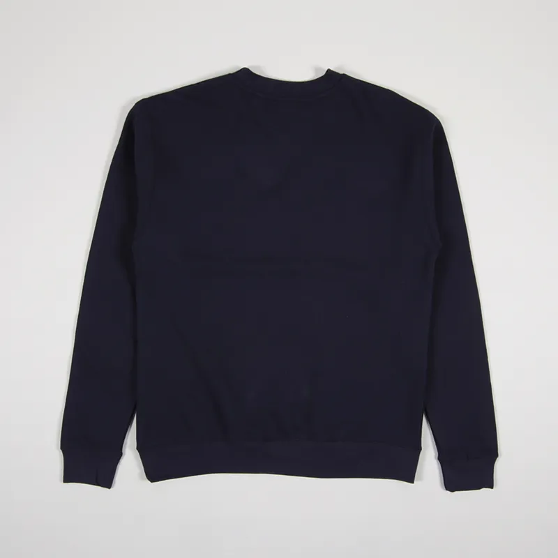Skateboard Cafe Wayne Crew Sweat Navy-1