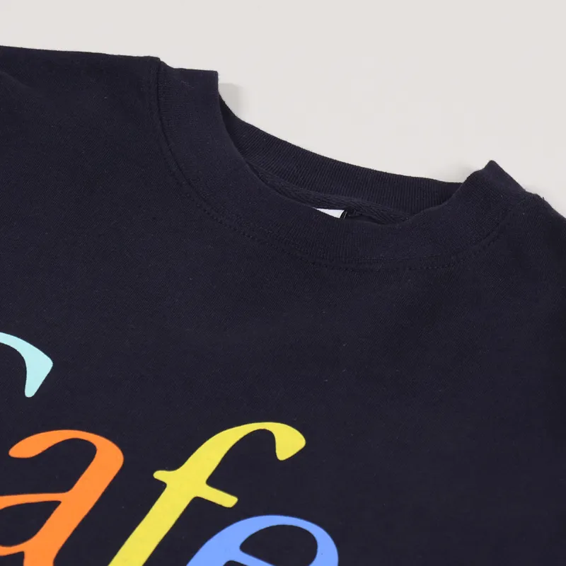 Skateboard Cafe Wayne Crew Sweat Navy-4