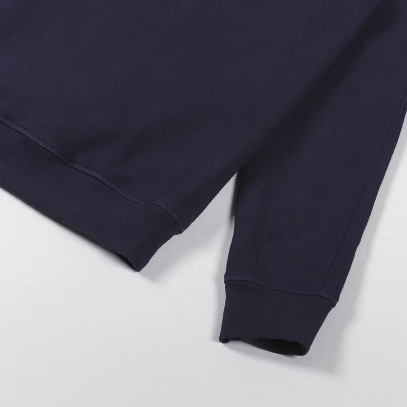 Working Class Heroes x Armor Lux Tie Dye Pocket Sweat Navy-4