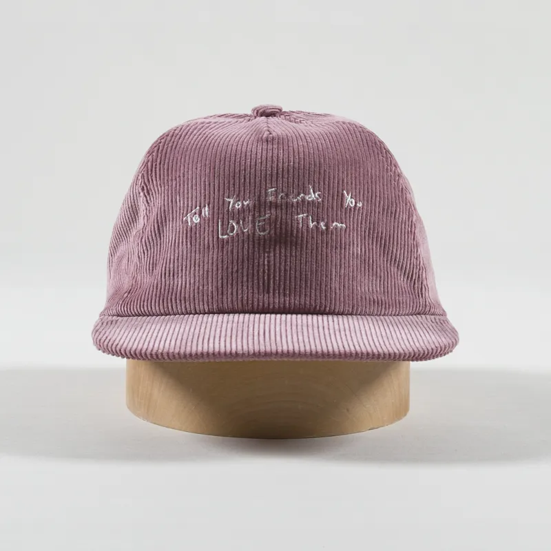 Working Class Heroes X Vaga Tell Your Friends You Love Them Cord Cap Pink-1