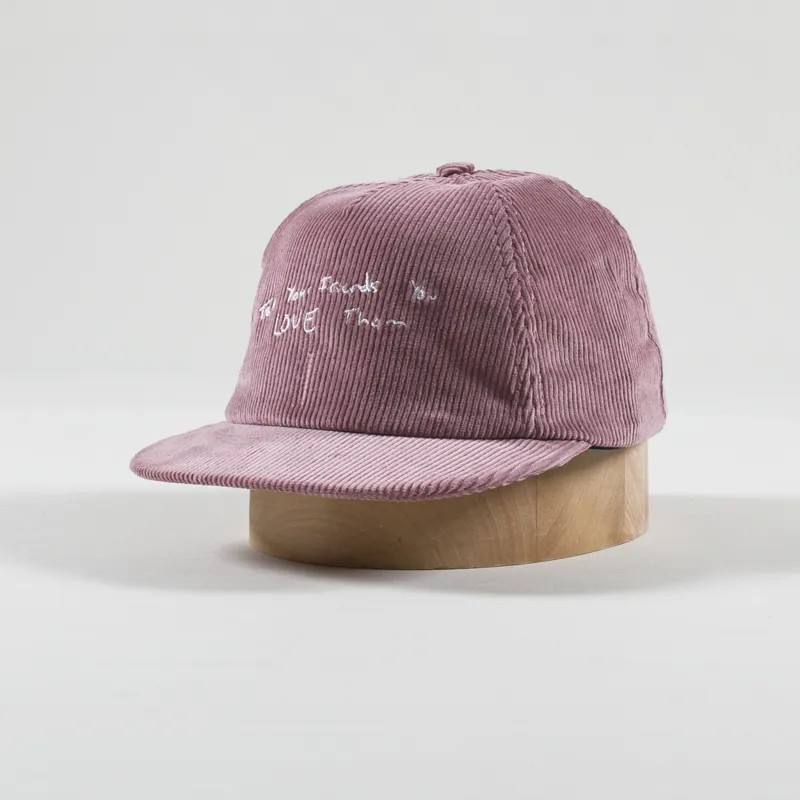 Pink corduroy hat outlet