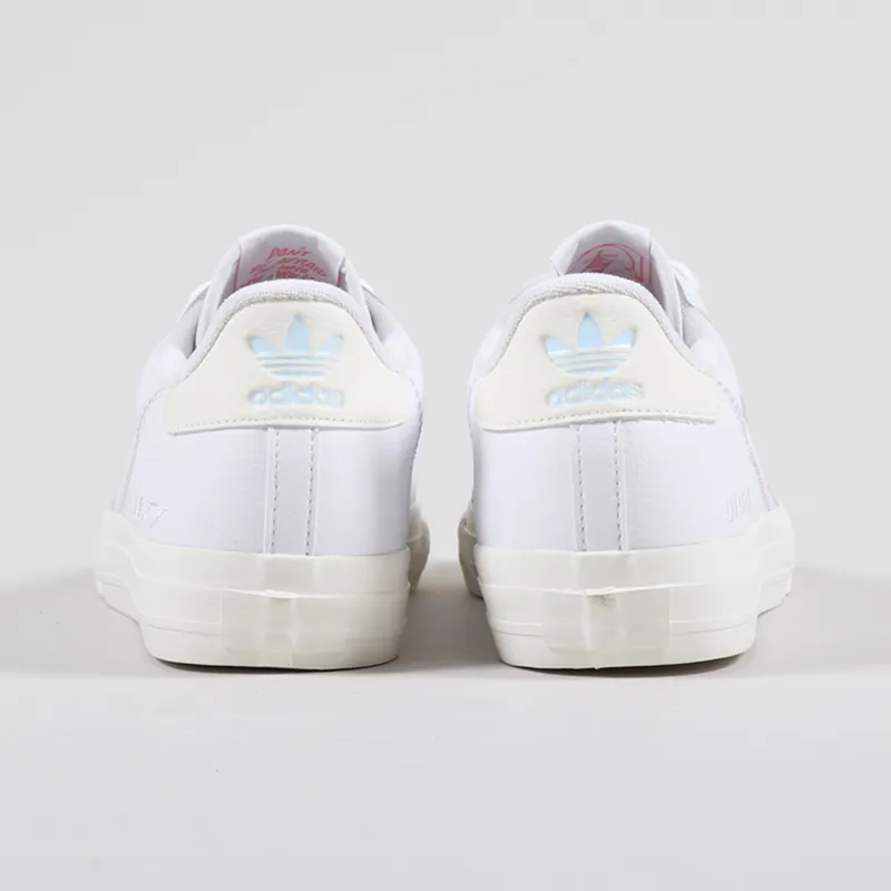 Adidas Skateboarding Continental Vulc x Unity Shoes White Light Blue-4