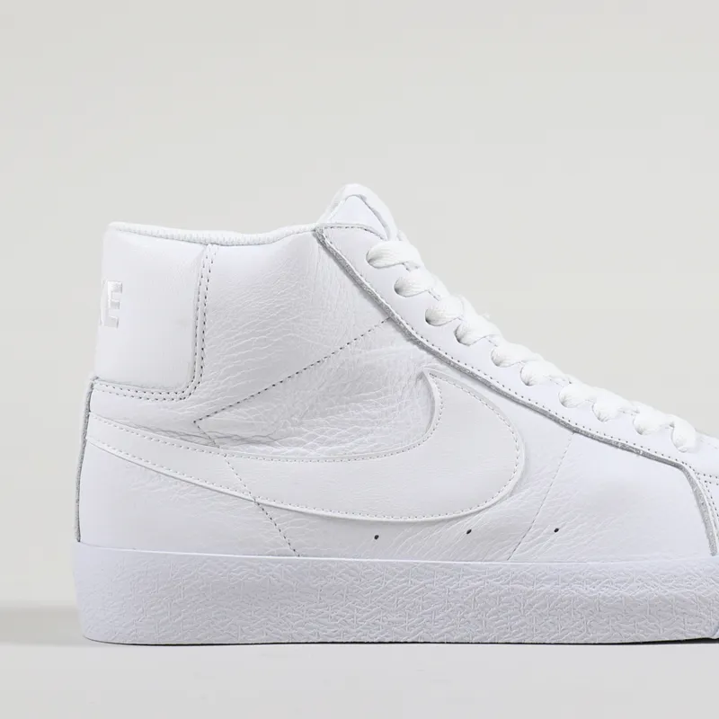 Nike SB Zoom Blazer Mid Shoes White-2