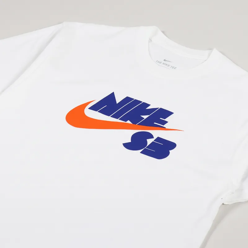 Nike SB Seasonal Logo T Shirt White-1