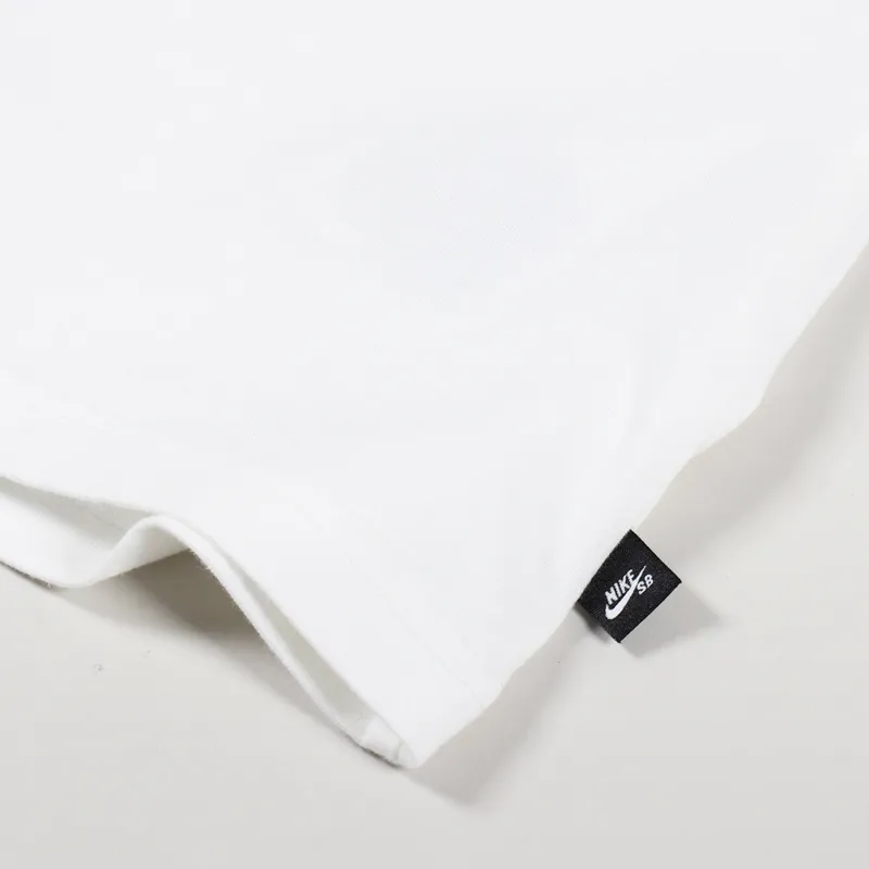 Nike SB Seasonal Logo T Shirt White-3