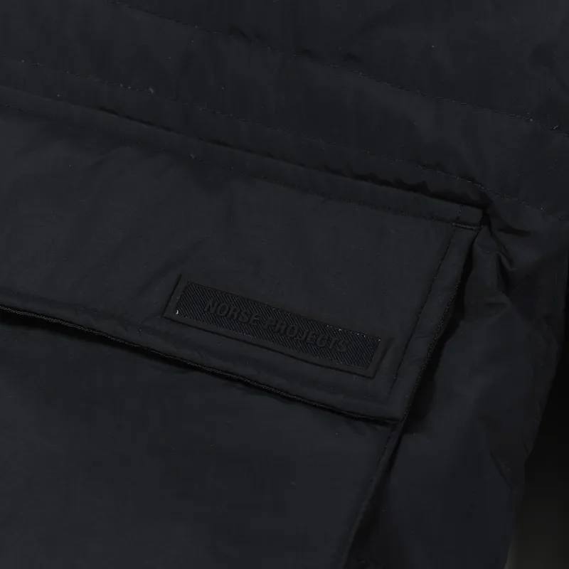 Norse Projects Willum Down Jacket Black-7