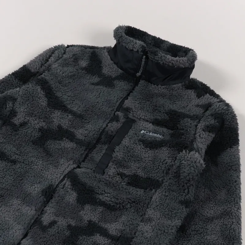 Columbia Winter Pass Sherpa Fleece Black Camo-3