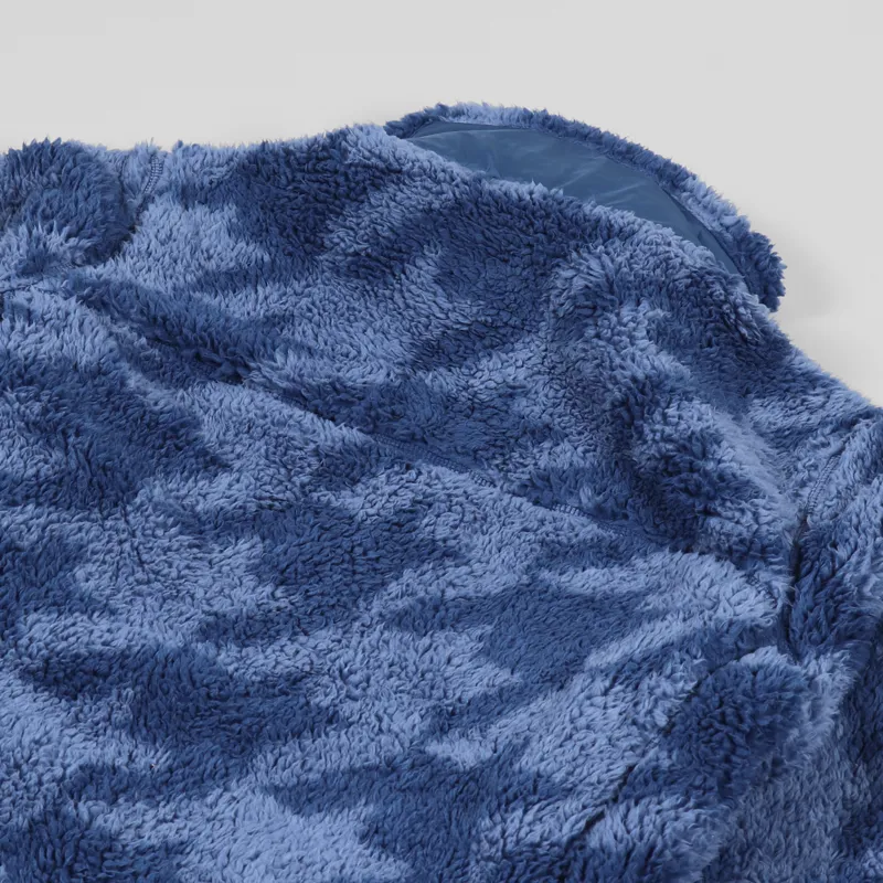 Columbia Winter Pass Sherpa Fleece Bluestone Big Houndstooth-5