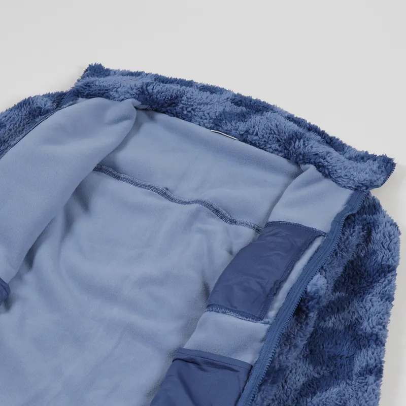 Columbia Winter Pass Sherpa Fleece Bluestone Big Houndstooth-4
