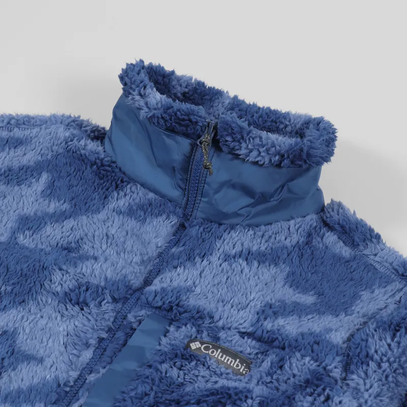 Columbia Winter Pass Sherpa Fleece Bluestone Big Houndstooth-8
