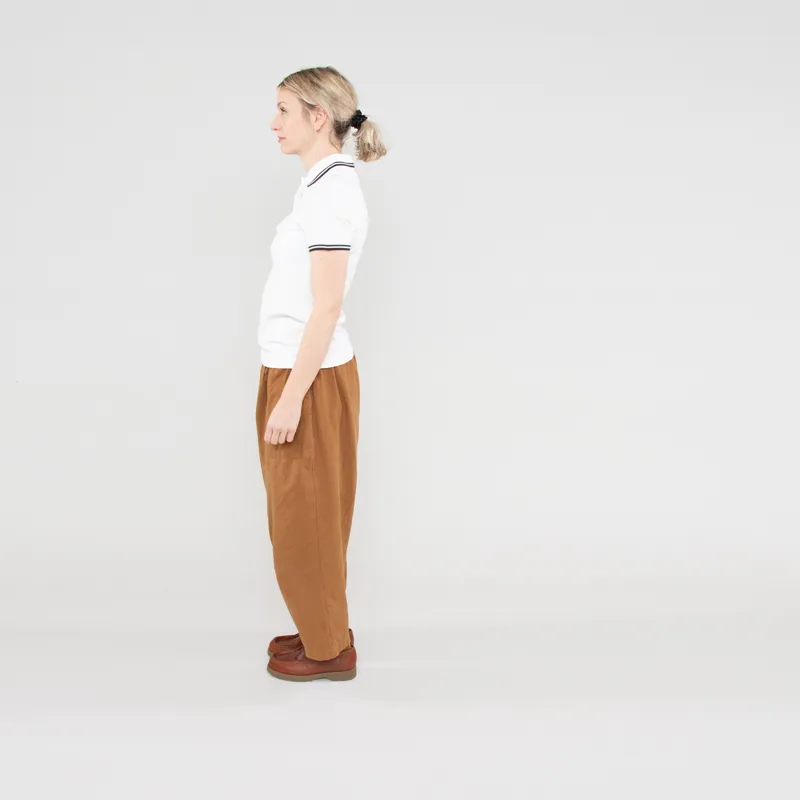 Fred Perry Womens G3600 Twin Tipped Polo Shirt White-3