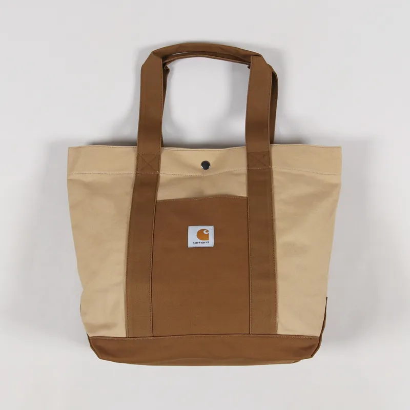 Carhartt WIP Work Tote Bag Hamilton Brown Dusty Hamilton Brown