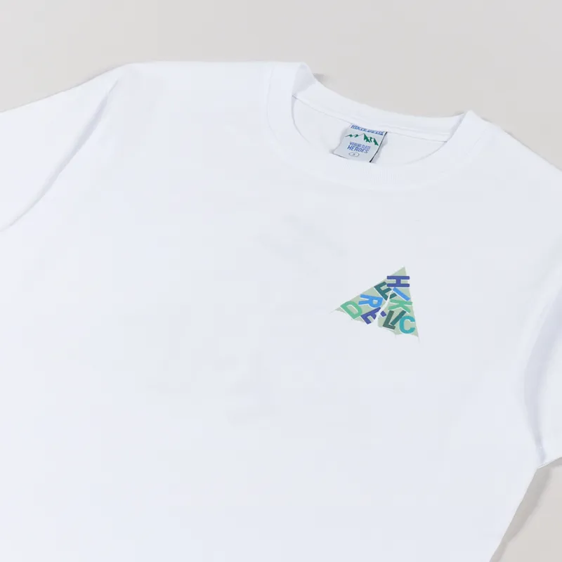 Working Class Heroes x Hikerdelic Tent T Shirt White-3