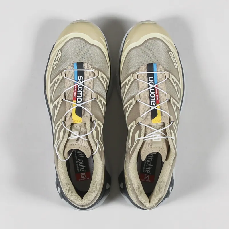 Salomon XT-6 Clear Shoes Safari Magnet Vanilla Ice-1