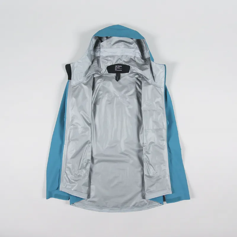 ARC’TERYX Zeta SL Tiffany Blue Arcteryx Mens Zeta SL GORE-TEX Shell Jacket Dark Firoza Blue