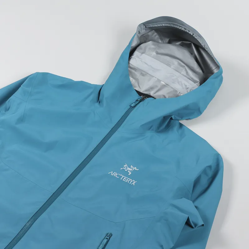 ARC’TERYX Zeta SL Tiffany Blue Arcteryx Mens GORE-TEX Shell Zeta SL Jacket Frenetic Blue