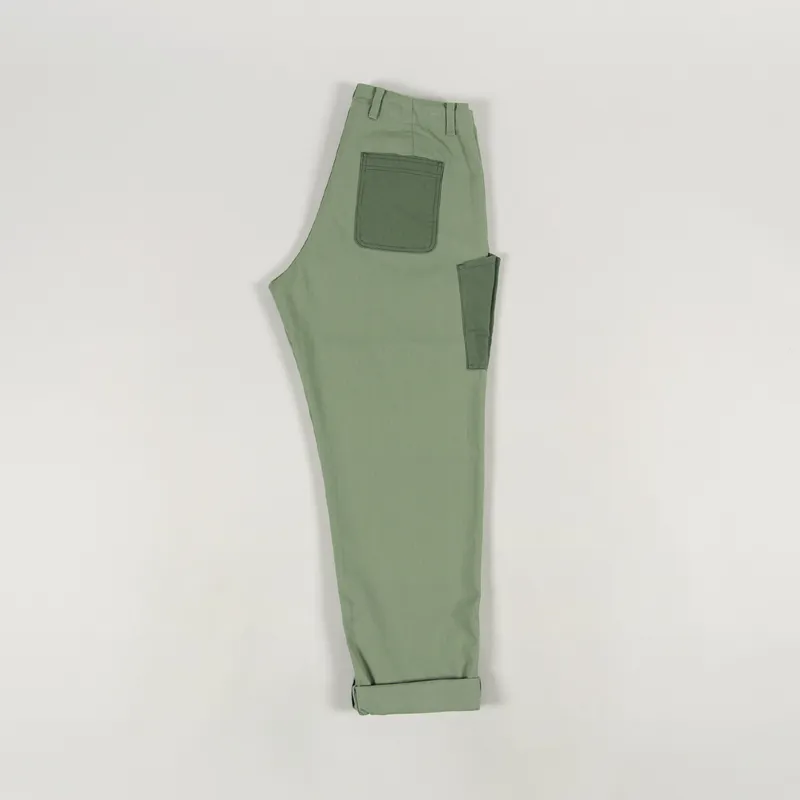TSPTR Zuma Pants Herringbone Twill Olive Sage-2