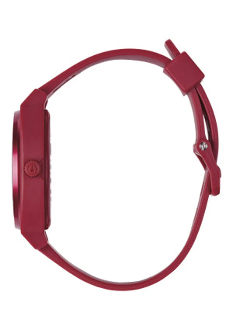 Nixon Time Teller P Watch - Dark Red Ano-1