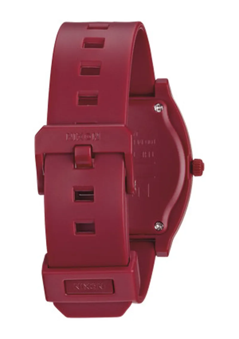 Nixon Time Teller P Watch - Dark Red Ano-2