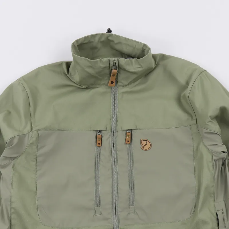 Fjallraven Abisko Shade Lightweight Tech Jacket Savanna Green