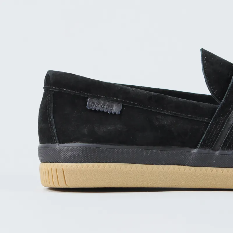 Adidas Skateboarding Acapulco Trainer Suede Shoes Black Gum