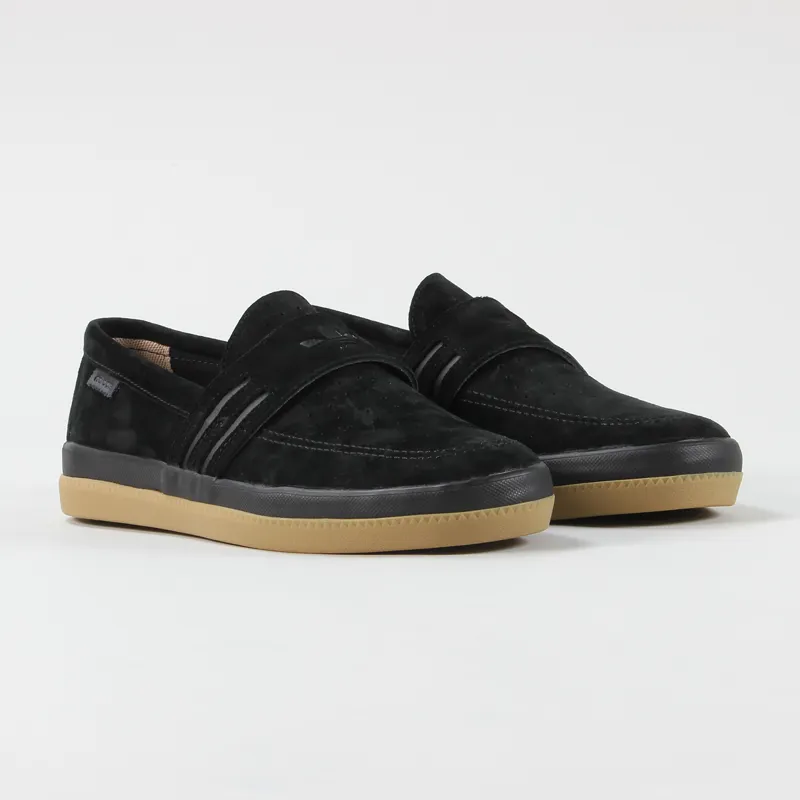 Adidas Skateboarding Acapulco Trainer Suede Shoes Black Gum