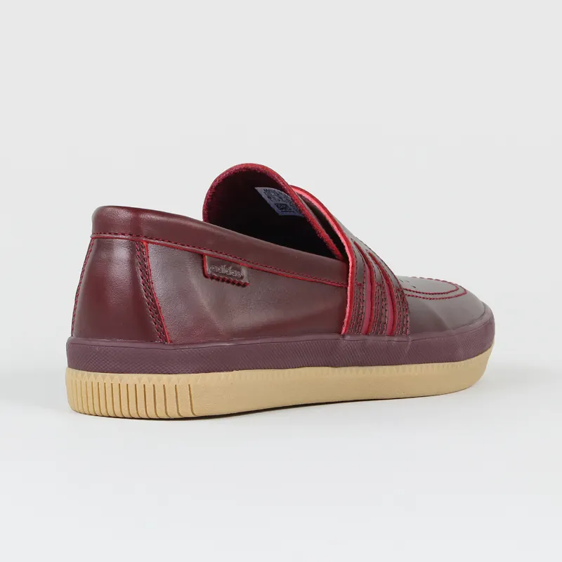 Adidas Acapulco Burgundy/Gum Leather