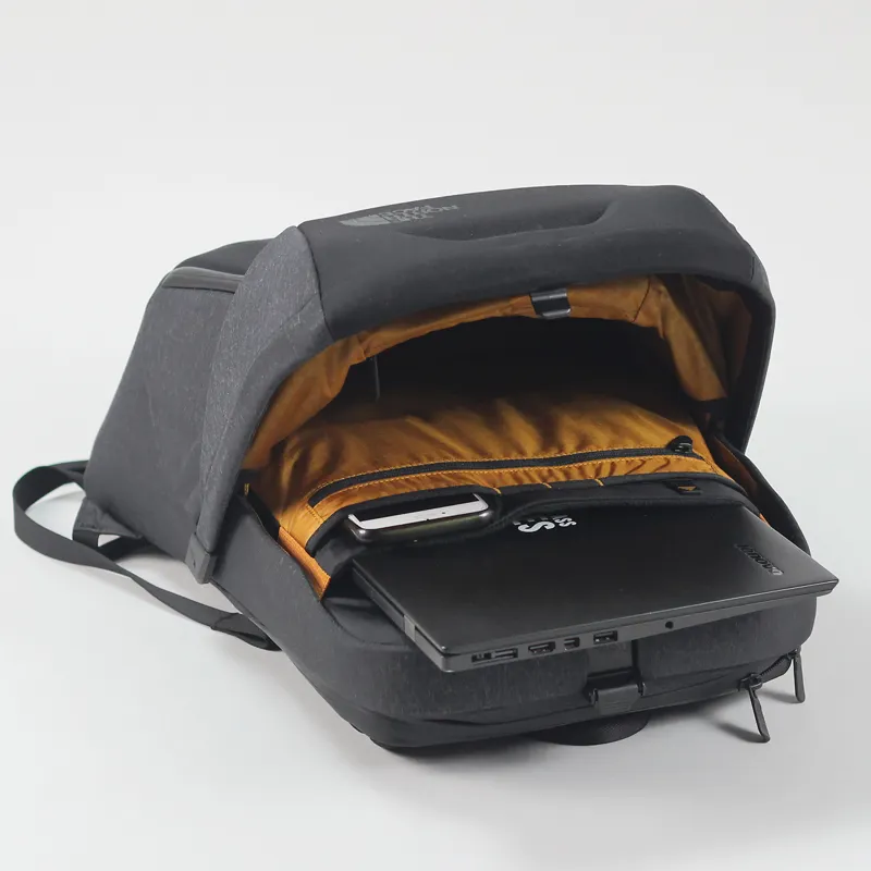 The North Face Access 22 Litre Pack Black Citrine Yellow