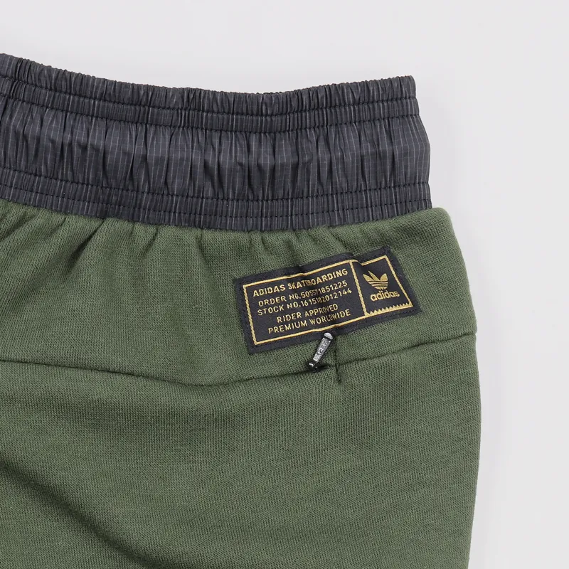 Adidas Skateboarding Academy Sweat Pants Night Cargo Black-3