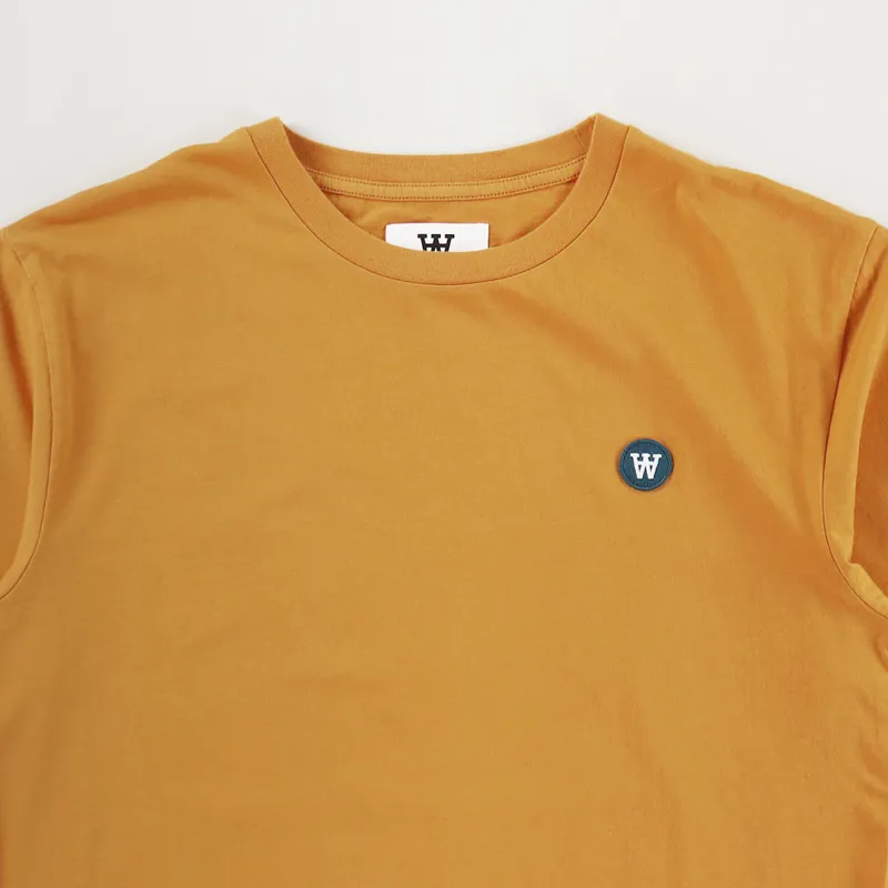 Wood Wood Ace T Shirt Orange-1