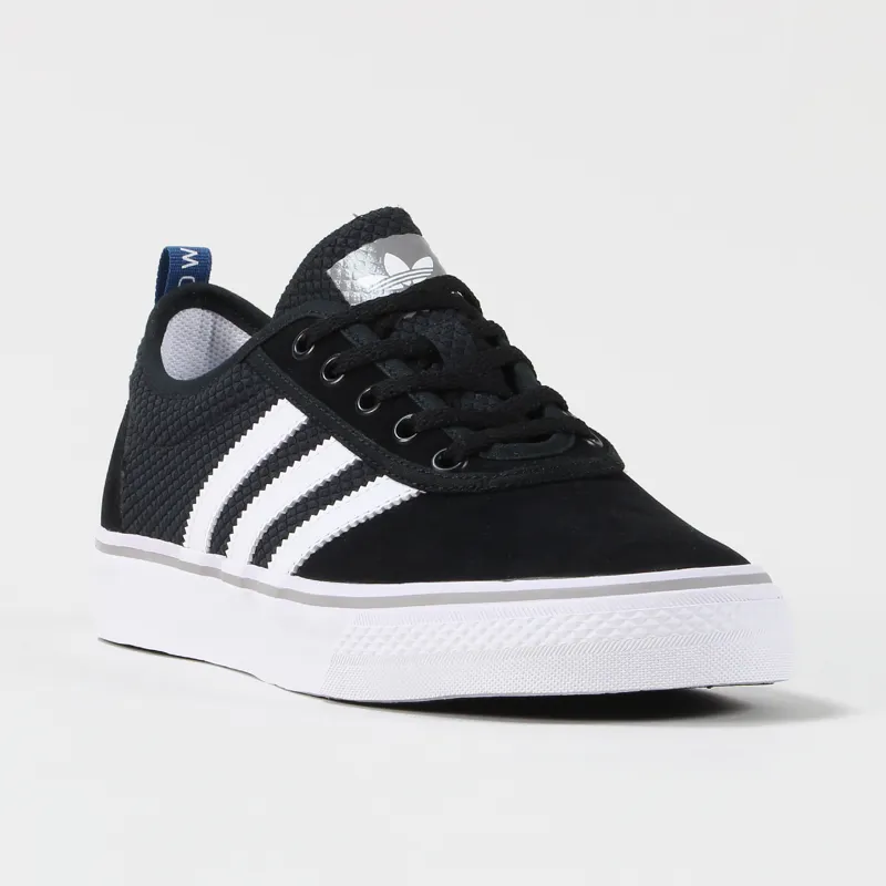 Adidas Adiease Adi Ease Skateboarding Shoes Black White Grey