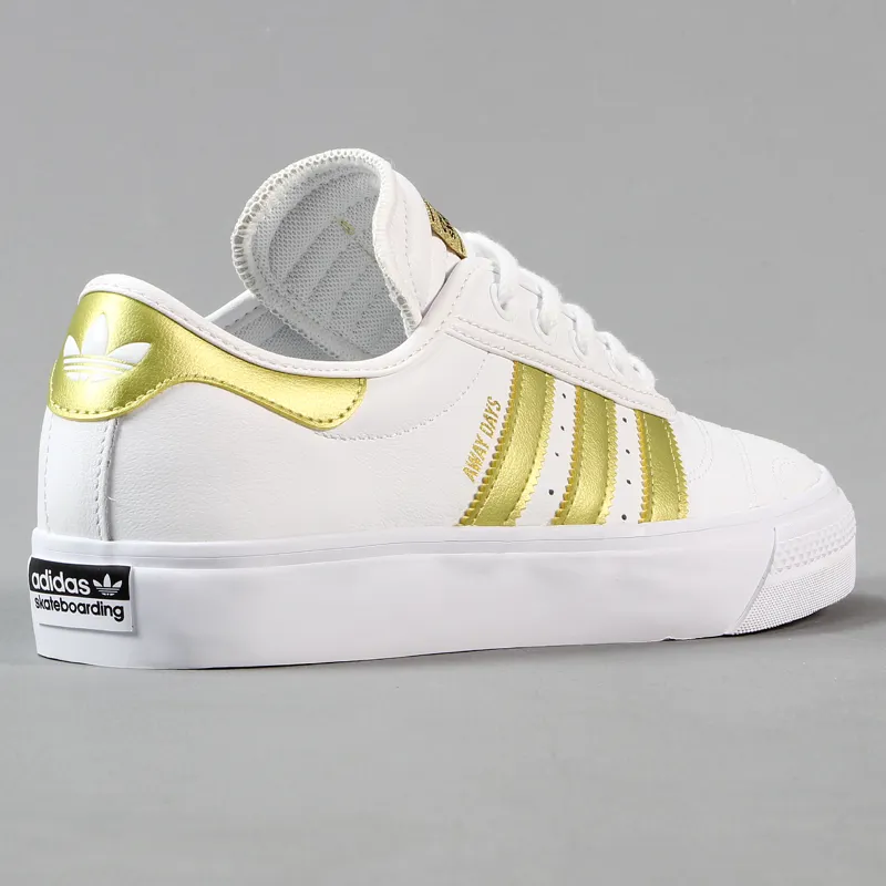 Adidas Adi Ease Premiere Away Days Shoes White Gold Gum-4