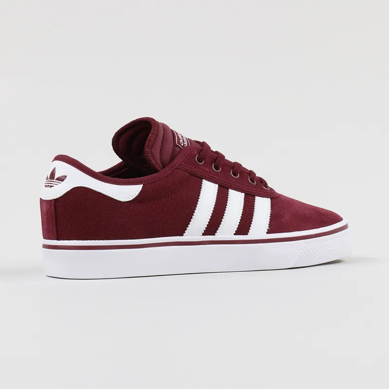 Adidas Skateboarding Adi Ease Premiere Shoes Burgundy White Gum