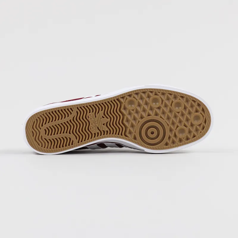 Adidas Skateboarding Adi Ease Premiere Shoes Burgundy White Gum