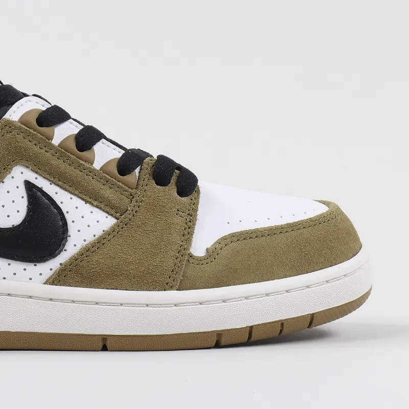 Nike SB Air Force II Low Shoes Lichen Brown Black White-2